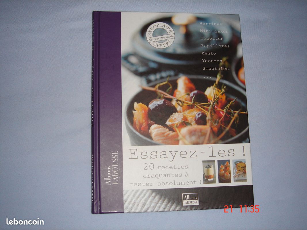 Livres cuisine et un sur des ballades (image 6)