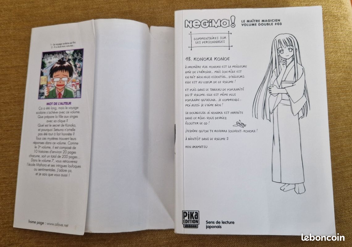 Livre : Manga negima (image 4)