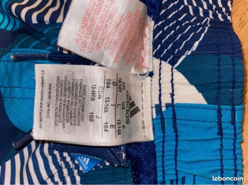 Short de bain Adidas (image 3)