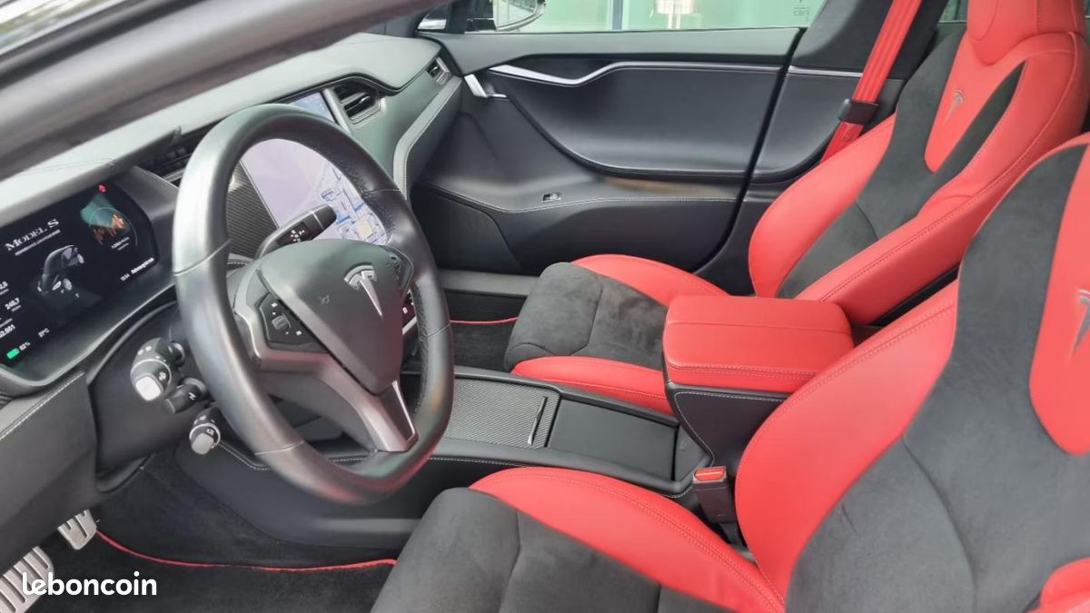 Tesla Model S PERFORMANCE LUDICROUS+ RAVEN 795 CH 4X4 BVA - HAYON ÉLECTRIQUE TOIT PANORAMIQUE VOL... (image 4)