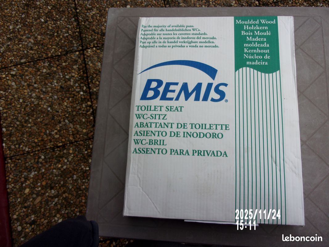 Abattant toilette Bemis - Neuf (image 1)
