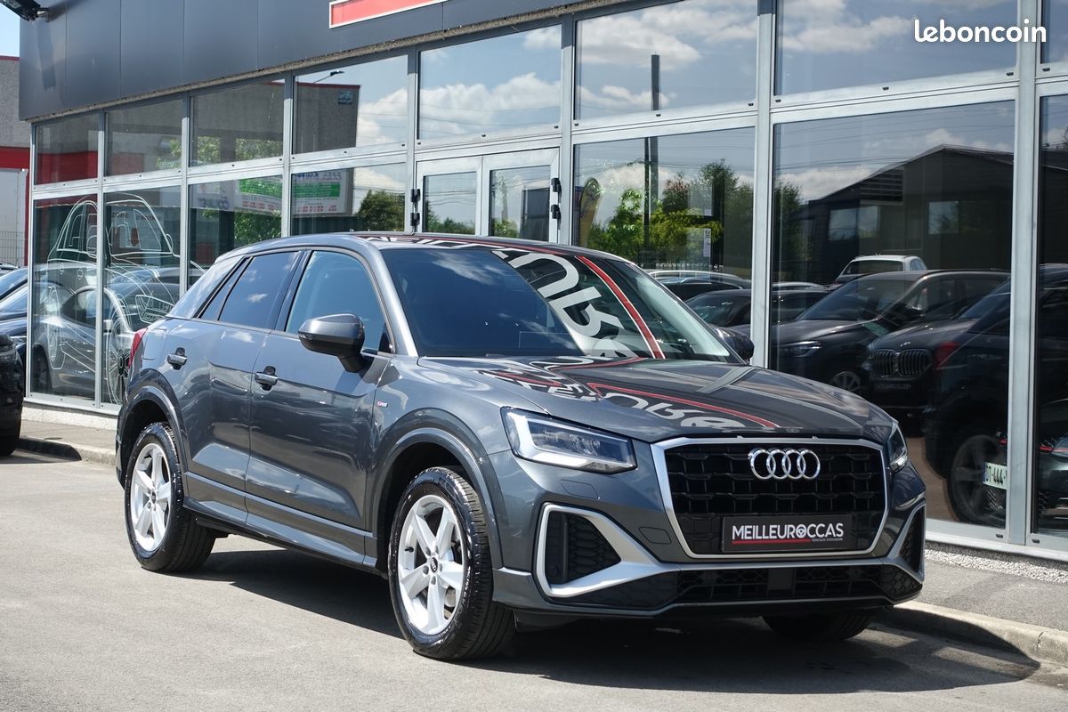 Q2 35 Tfsi S-Line S-Tronic 150 ch Virtual cockpit/Cuir chauffant/Gps Europe/Caméra de recul/Carplay/Régulateur/Attelage/1*Main/Garantie 12 mois (image 6)