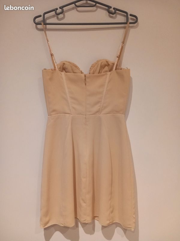 Robe corset Oh Polly rose pastel Vêtements