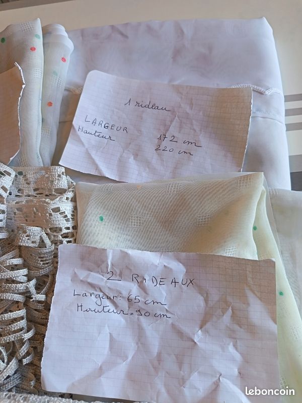 Lot 16 voilages (image 2)