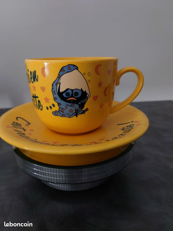 Ca3257 tasse Calimero jaune (image 1)