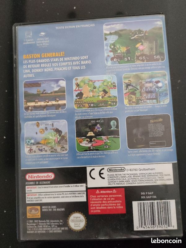 Super smash Bros Mêlée GameCube (image 2)