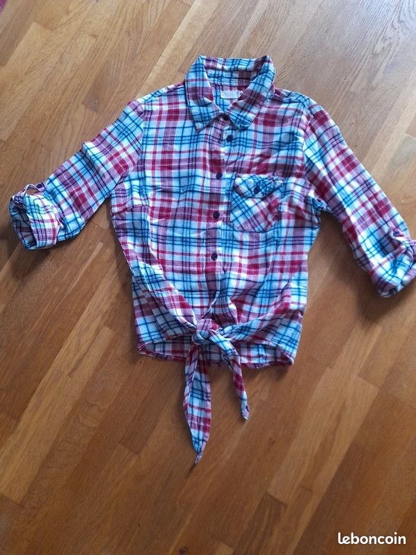 Chemise à carreaux Jennyfer taille S Vêtements