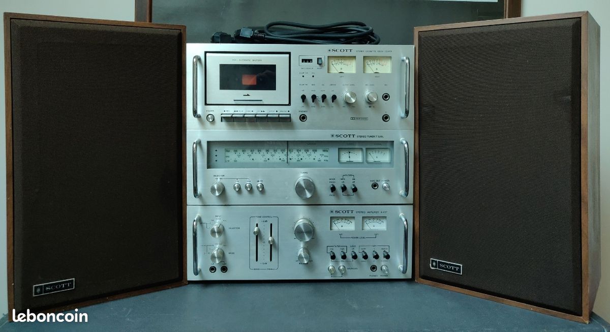 Ensemble SCOTT Hifi Vintage 70s (image 1)