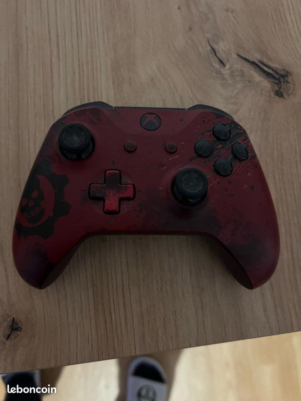 Boîte Vide Xbox One S - Édition Limitée Gears Of War Rouge - Réf 438