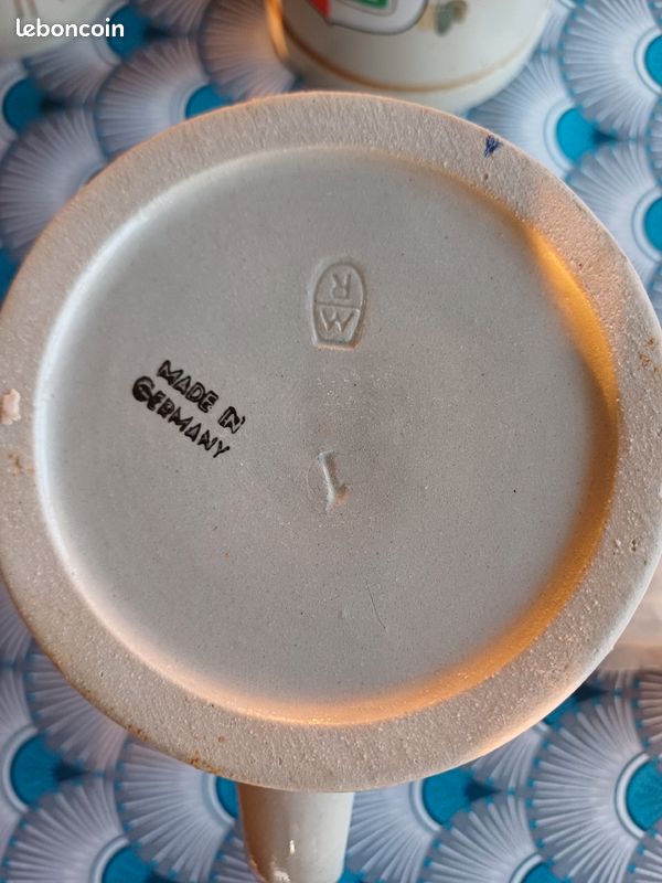 Idée cadeau Lot 5 chopes de bière ou pintes DAB Made in Germany (image 3)