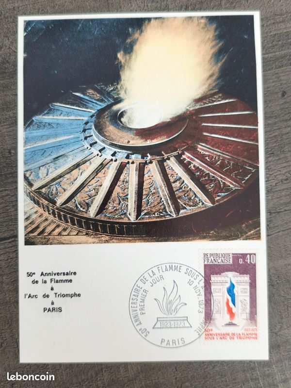 Carte postale flamme (image 1)