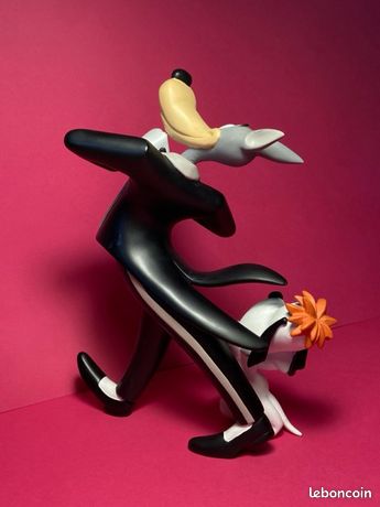 Figurine Loup Tex Avery - Démons Et Merveilles - Résine - Occasion