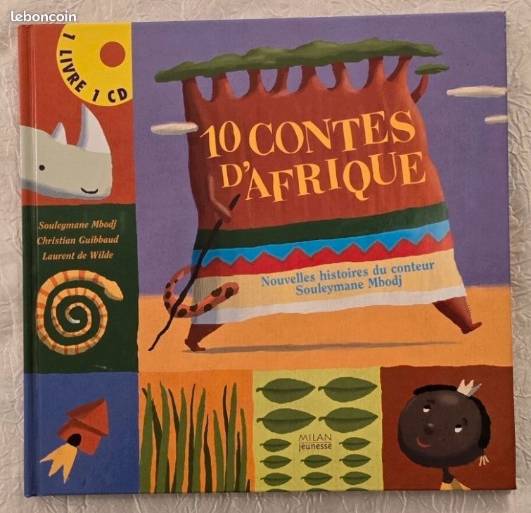 Vieux Livre De Poèmes Et Contes Africains – Légendes Et Traditions