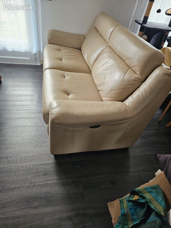 Canape cuir (image 1)