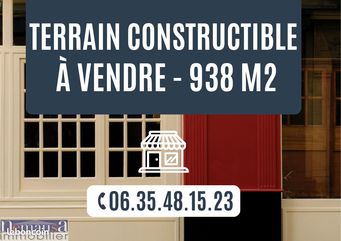 Terrain 938 m² · à Caissargues · 938 m² · 194 500 €