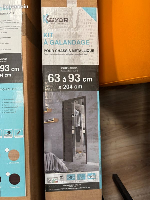 PORTES à GALANDAGE sans le systeme (image 4)