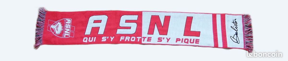 Écharpe Supporter AS Nancy – Allez Nancy – Neuf