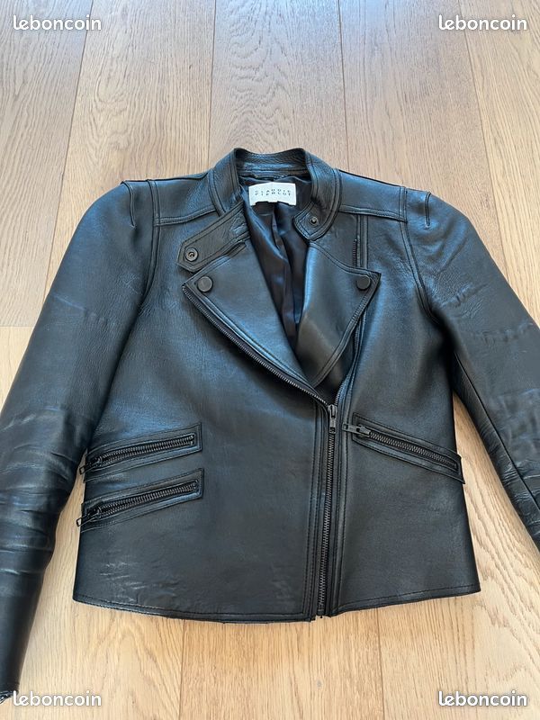 Blouson cuir genre perfecto Claudie Pierlot taille 38 Vêtements