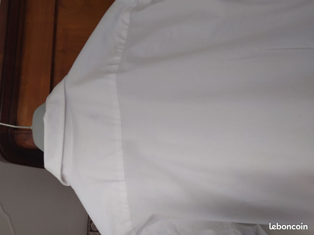 Chemise blanche unie (image 5)