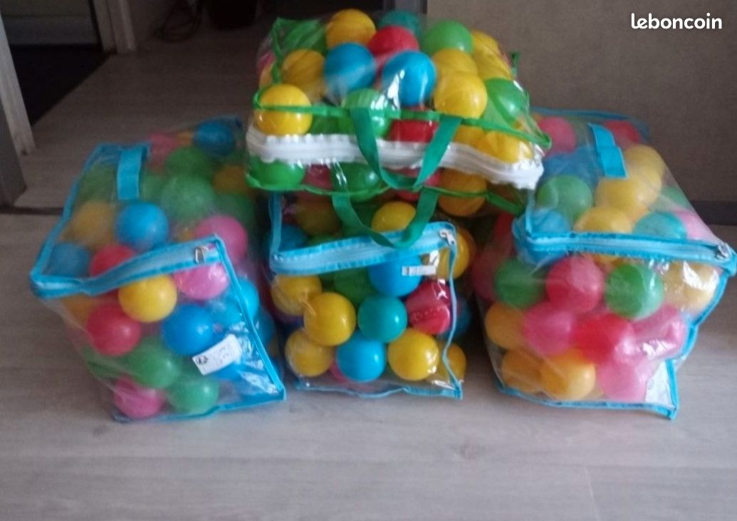 Balles de jeu 1000 pcs multicolore - Balançoires et aires de jeux (14853557 Balles de jeu 1000 pcs multicolore - Balançoires et aires de jeux (14853557