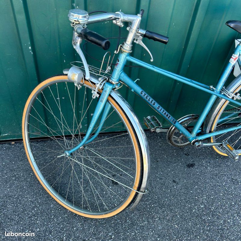 Vélo, ancien cycle gitane avec 2 sacoche (image 4)