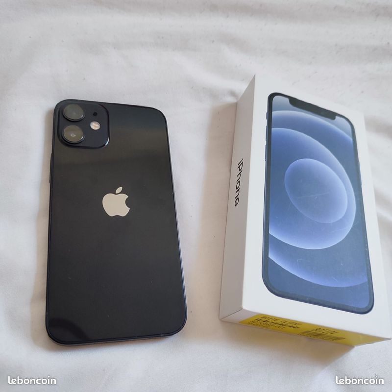 IPhone 12 mini 128 GO 5G DEBLOQUE ORIGINAL coque de protection