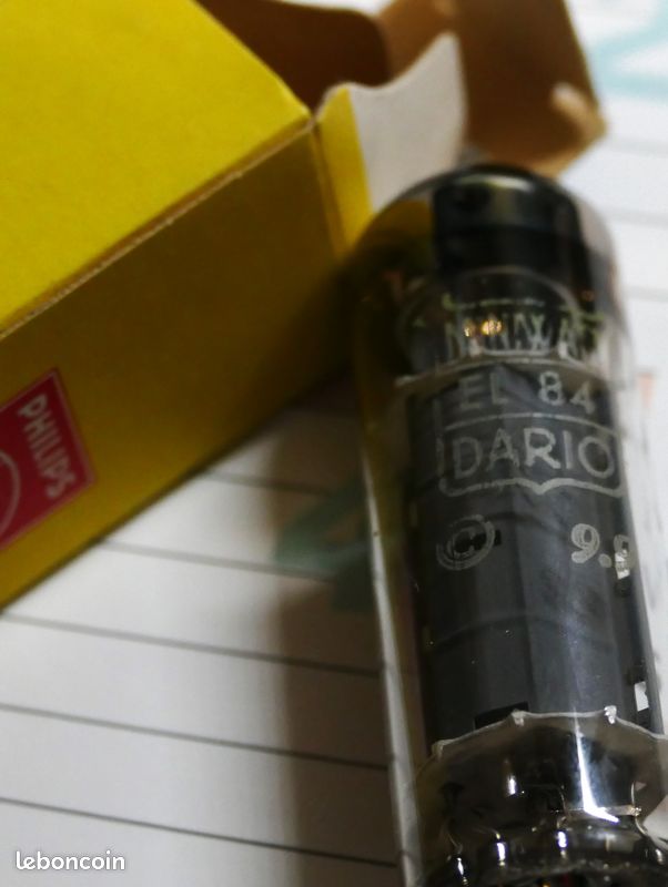 Lot 7 tubes EL84 testés – 2 paires appairées + bonus (image 4)