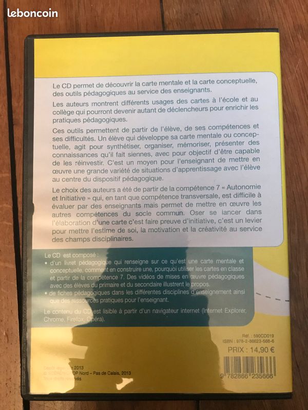 DVD Cartes mentales et conceptuelles à l'école et au collège (image 2)