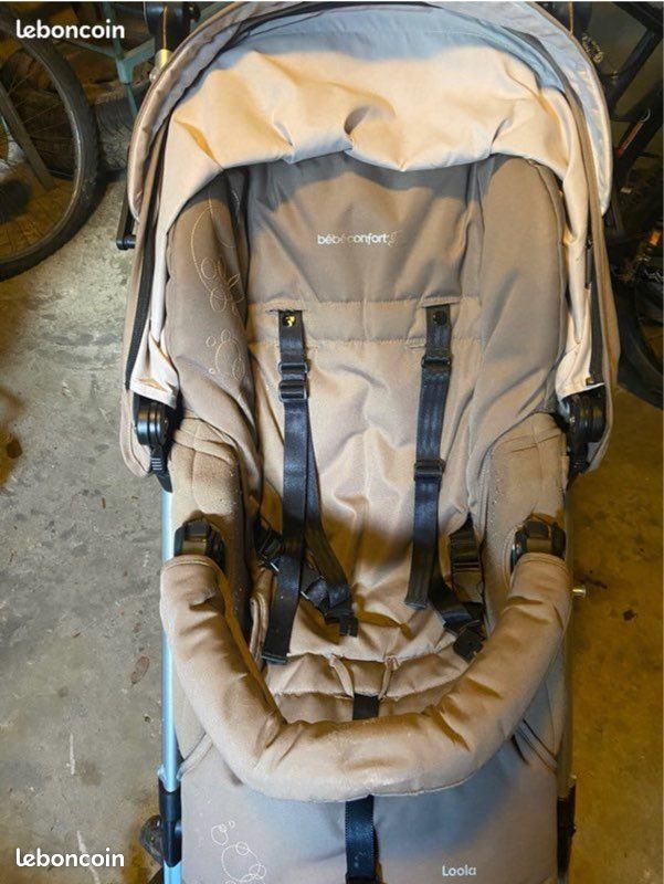 Poussette Bébé Confort + Cosy + Nacelle + 2 Embases (image 1)