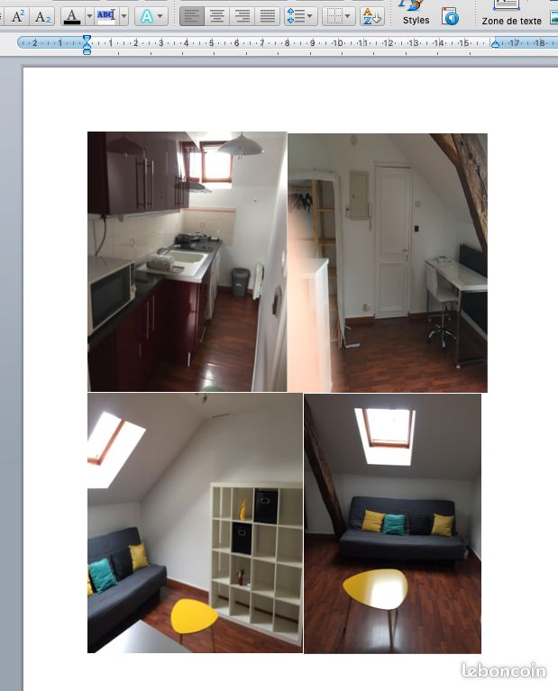 Appartement 1 pièce 25 m² · à Orléans · 25 m² · 466 €/mois