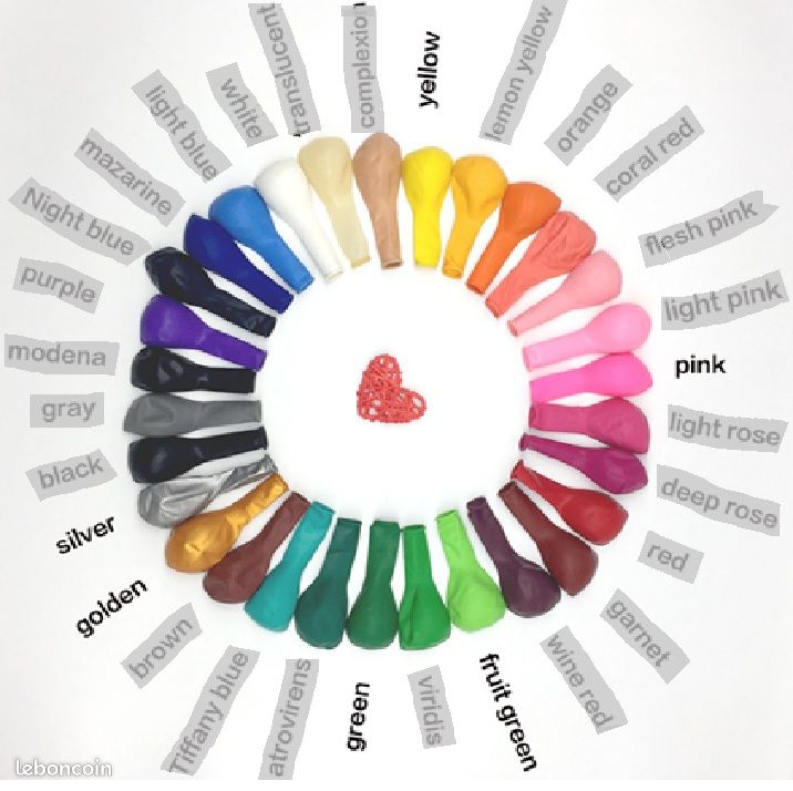 🎈 lot de ballons latex classique 10" – couleurs assorties 🎈 (image 3)
