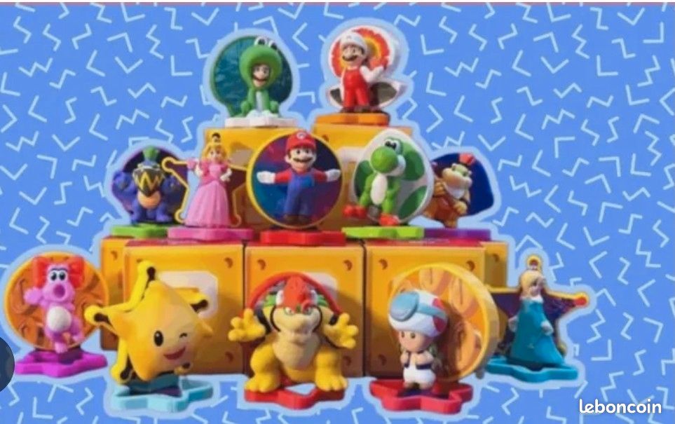 Figurines Mario galaxy, MacDonald's (image 1)