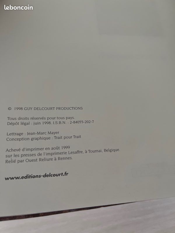Bd Delcourt, la graine de folie tome 2 (image 3)