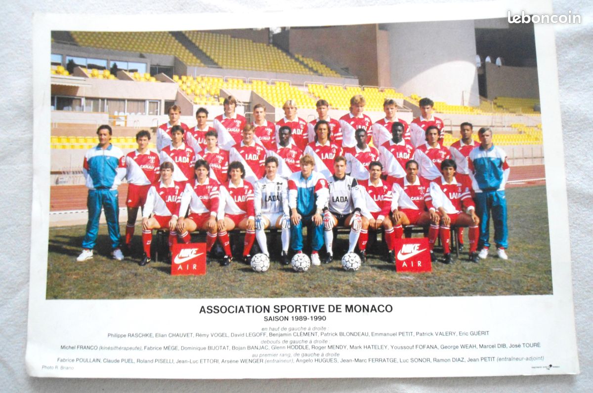 FOOTBALL RETRO: AS Monaco 1987-1988