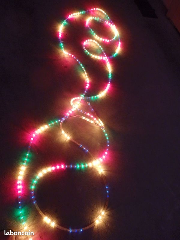 Guirlande multicolore clignotante (image 1)