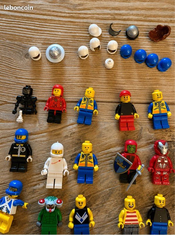 29 personnages lego + 3kg lego en vrac + accessoires (image 5)
