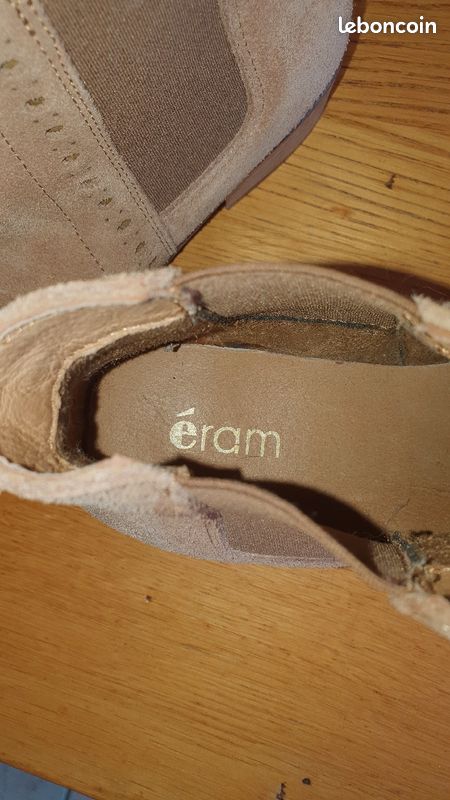 Bottines daim pointure 38 (image 3)