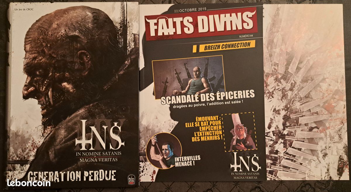 Jeu de rôle In Nomine Satanis (Gebraucht) in Arzier-Le Muids für CHF Jeu de rôle In Nomine Satanis (Gebraucht) in Arzier-Le Muids für CHF
