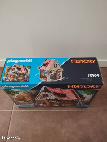 PLAYMOBIL 3441 BOULANGERIE / medieval bakery univers moyen age EUR 70
