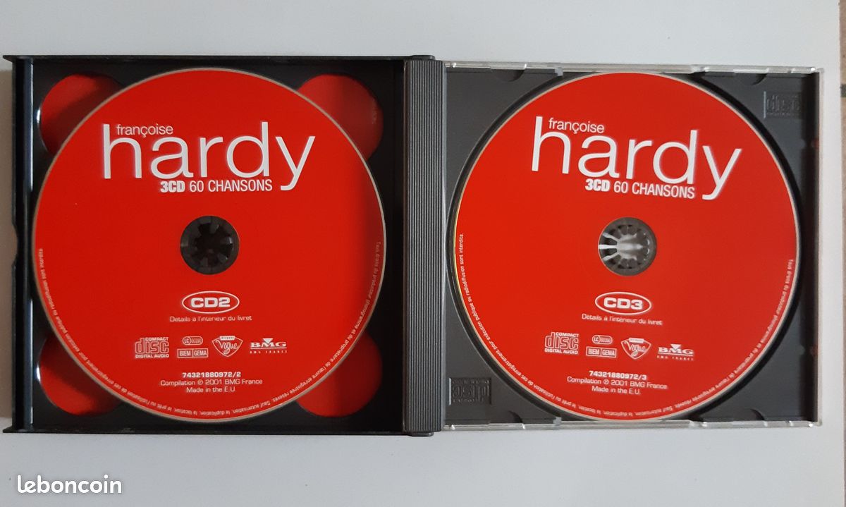 Françoise Hardy – 60 Chansons - 3 x CD (image 3)