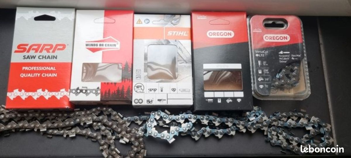 Chaine De Tronconneuse Lot De 5 Chaînes Tronçonneuse 6 Pouces 37 Maillons - Chaînes Universelles Pour Mini-tronçonneuse Chaîne 37 Maillons