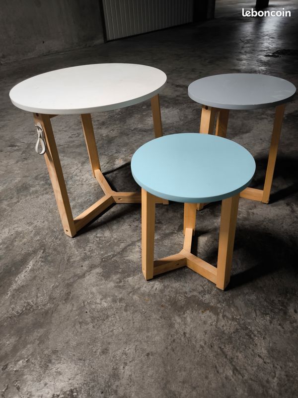 Don 3 tables gigognes Maison du monde bon état (image 3)