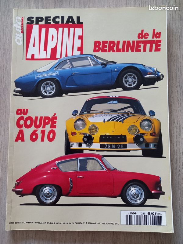 SPECIAL ALPINE HORS-SERIE AUTO PASSION 100 pages (image 1)