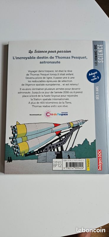 Livre "L'incroyable destin de Thomas Pesquet astronaute" (image 2)