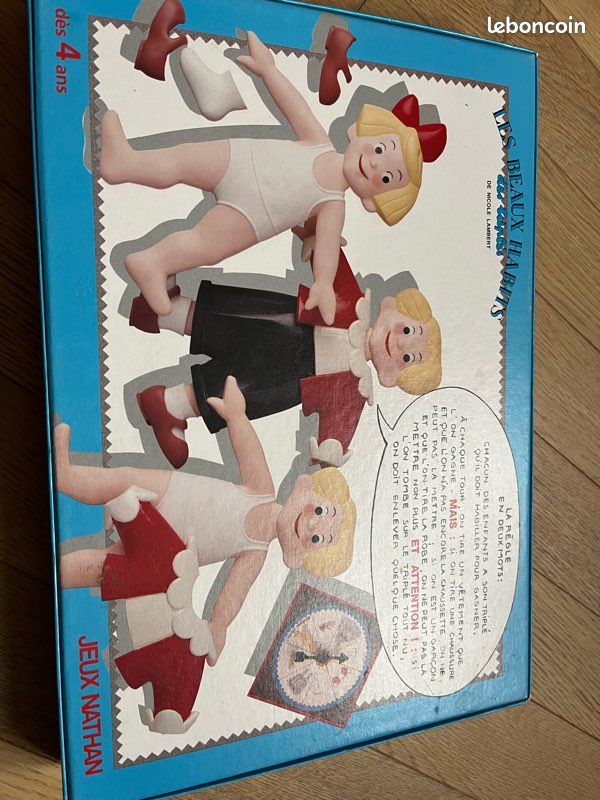 Figurine PLV Les Triplés – Nicole Lambert – 20,5 Cm – Occasion