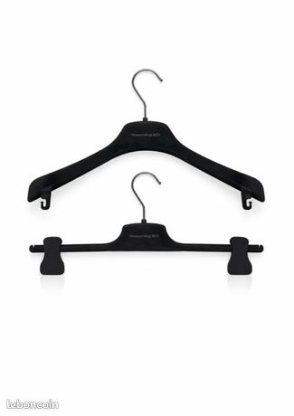 SONGMICS Lot de 100 Cintres Velours Adulte, Longueur 41,5 cm, Fins