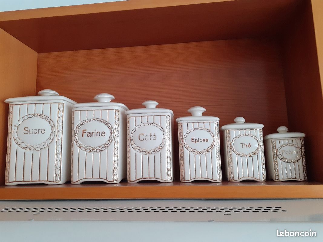 Lot de 6 Pots "Ditmar Urbach" Art déco (image 1)