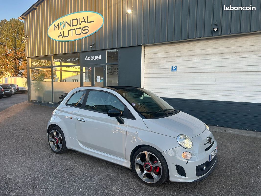 Abarth 500 Cabriolet boite automatique 140 cv 03/2011 125000 kms ct ok garantie 12 mois (image 1)