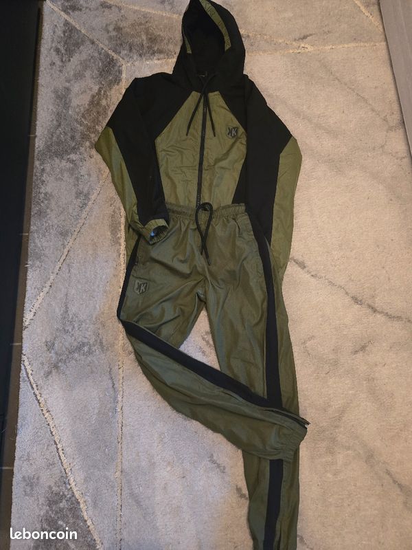 Ensemble vert noir Foot Korner Vêtements