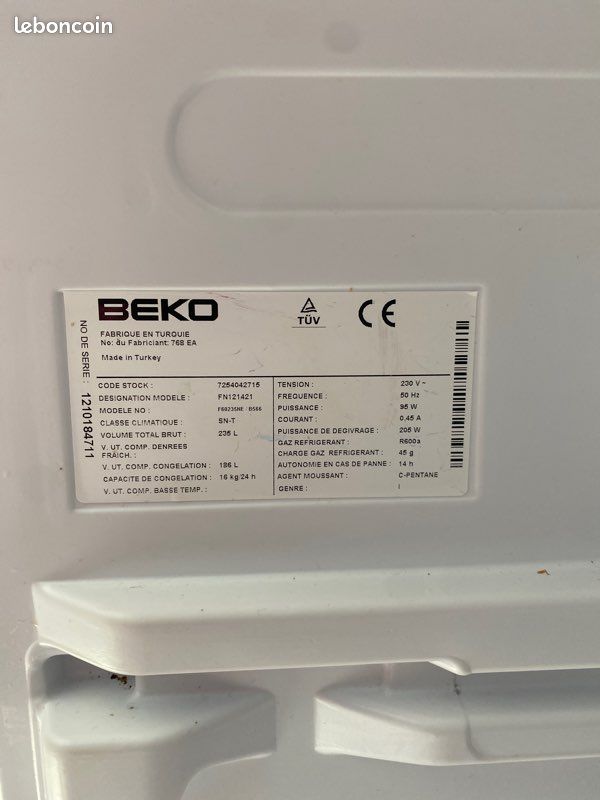 Carte congel BEKO (image 3)